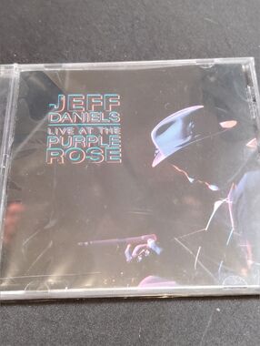 Jeff Daniels "Live at the Purple Rose" CD - Black & Purple Cover Sealed